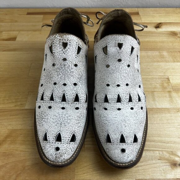 Musse & Cloud Anisse Western Boots Ankle Bootie Boho Festival Leather Size 8 - Picture 3 of 11